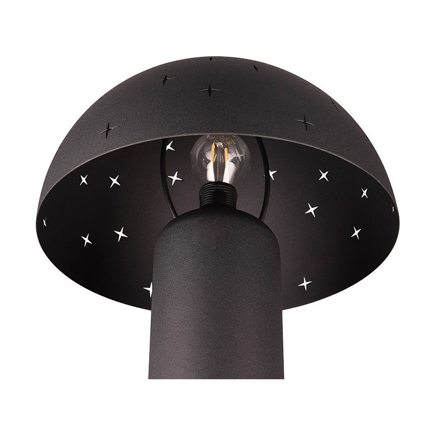 Reality - Bordslampa SETA 1xE14/28W/230V svart