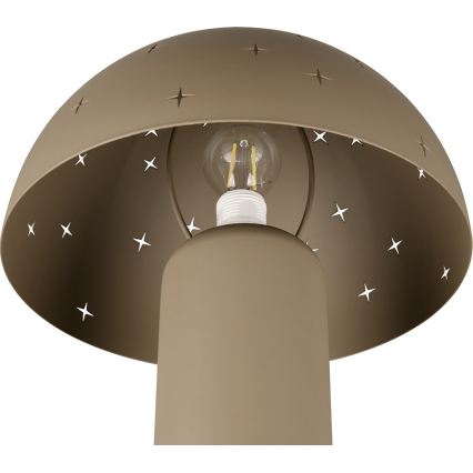 Reality - Bordslampa SETA 1xE14/28W/230V taupe