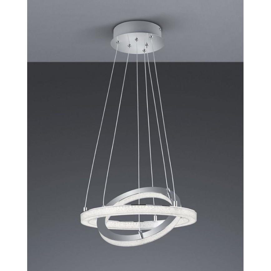 Reality - LED Dimbar ljuskrona med upphängning CHALET LED/32W/230V