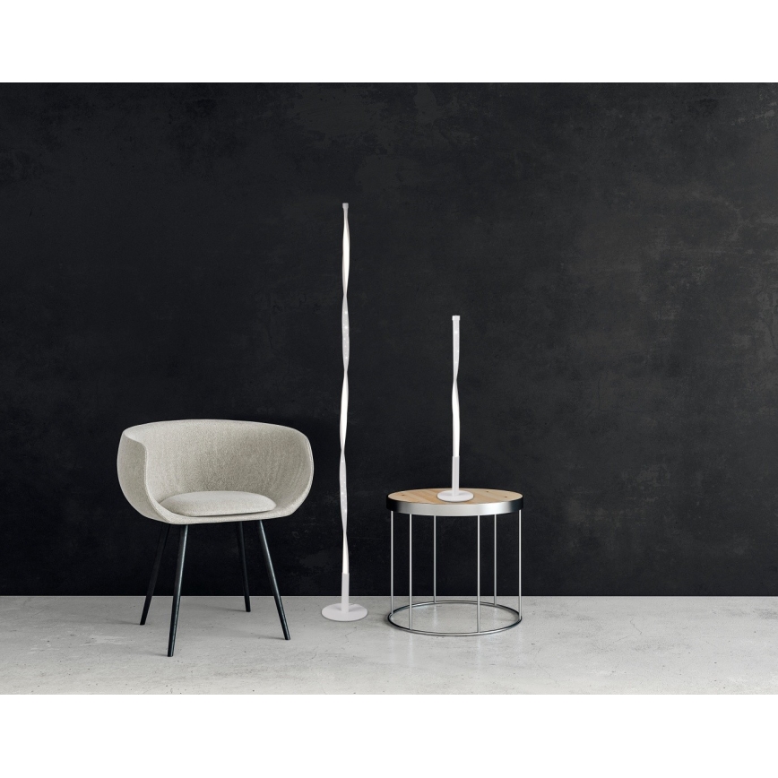 Reality - LED ljusreglerad golvlampa SPIN LED/10,5W/230V