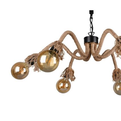 Reality - Ljuskrona på kedja ALVA 6xE27/10W/230V