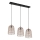 Reality - Pendellampa LOVIS 3x E27/40W/230V, svart