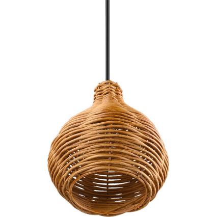 Reality - Pendellampa med kabel SPROUT 1xE14/40W/230V brun/rotting