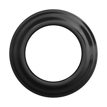 Reblig - Enkel retroram svart