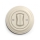 Reblig - Retro dubbel tvåvägsströmbrytare med ram nr. 6+6, beige