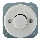 Reblig - Retro porslinsdimmer, ramlös, 250V/10A, vit