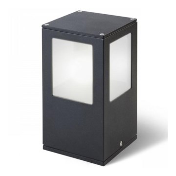RED - Design Rendl - R10367 - Utomhus vägglampa PONDER 1xE27/18W/230V IP44
