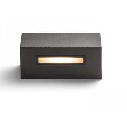 RED - Design Rendl - R10439 - Utomhus vägglampa  WOOP 1xR7s/48W/230V IP54