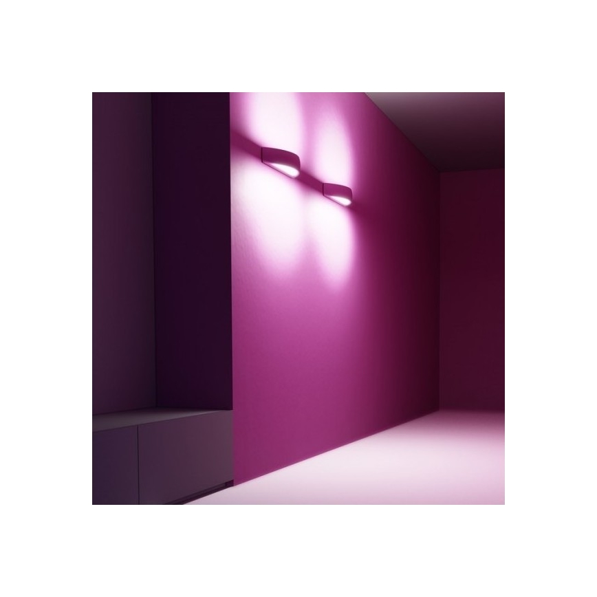 RED - Design Rendl - R10451 - Vägglampa  CRESCENT 2xE14/28W/230V