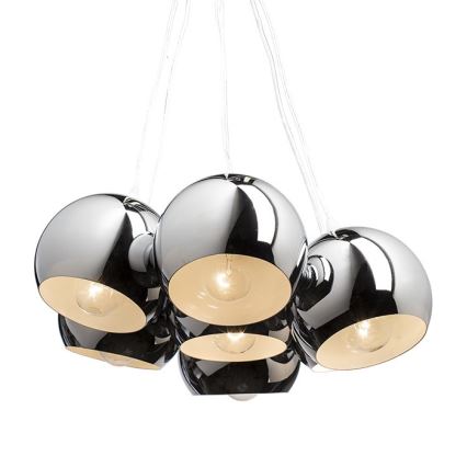 RED - Design Rendl - R11761 - Ljusskrona med upphängningsrem  ASTROMET 7xE27/42W/230V