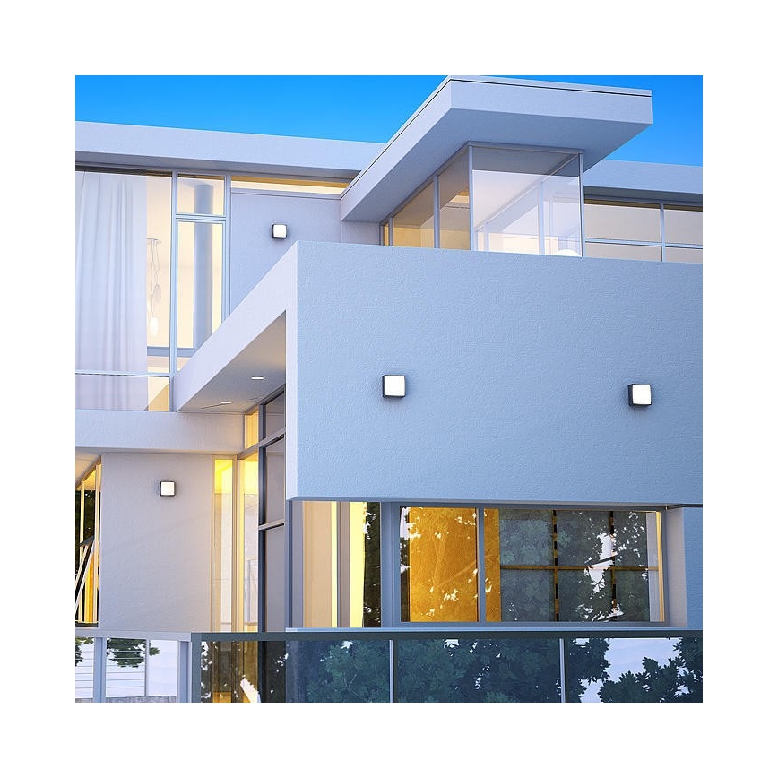 RED - Design Rendl - R11967 - Utomhus LED taklampa  BONO LED/4W/230V IP54