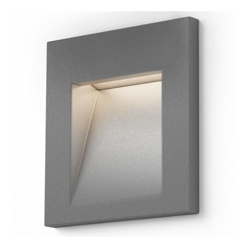 RED - Design Rendl - R12014 - LED Utomhus  vestavné lampa  TESS LED/3W/230V IP54