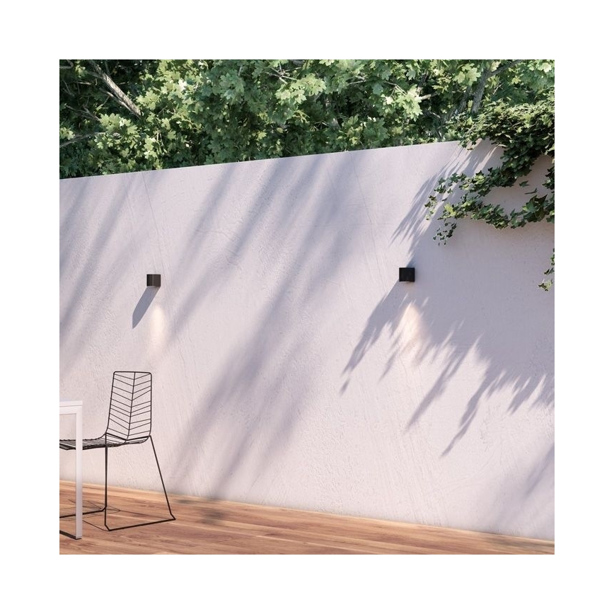 RED - Design Rendl - R12027 - Utomhus LED vägglampa  ZACK LED/3W/230V IP54