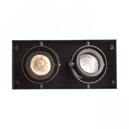 RED - Design Rendl - R12053 - Infälld lampa ELECTRA 2xGU10/50W/230V