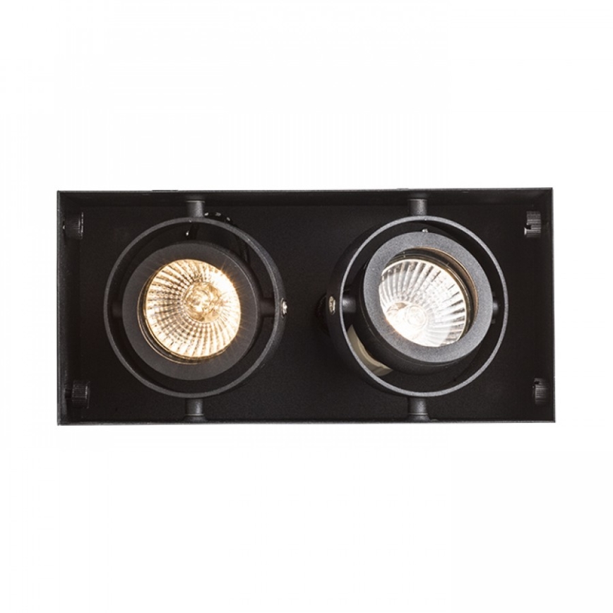 RED - Design Rendl - R12053 - Infälld lampa ELECTRA 2xGU10/50W/230V