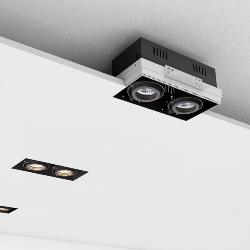 RED - Design Rendl - R12053 - Infälld lampa ELECTRA 2xGU10/50W/230V