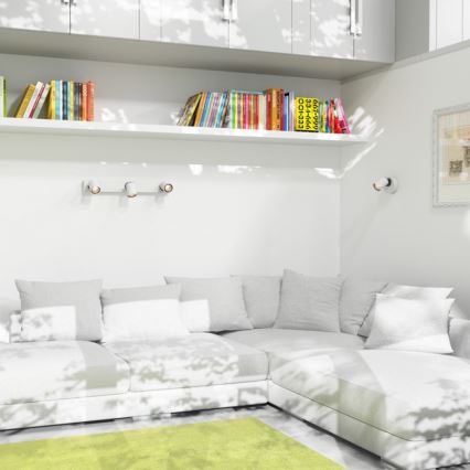 RED - Design Rendl - R12078 - Spotlight  DUGME 3xGU10/35W/230V