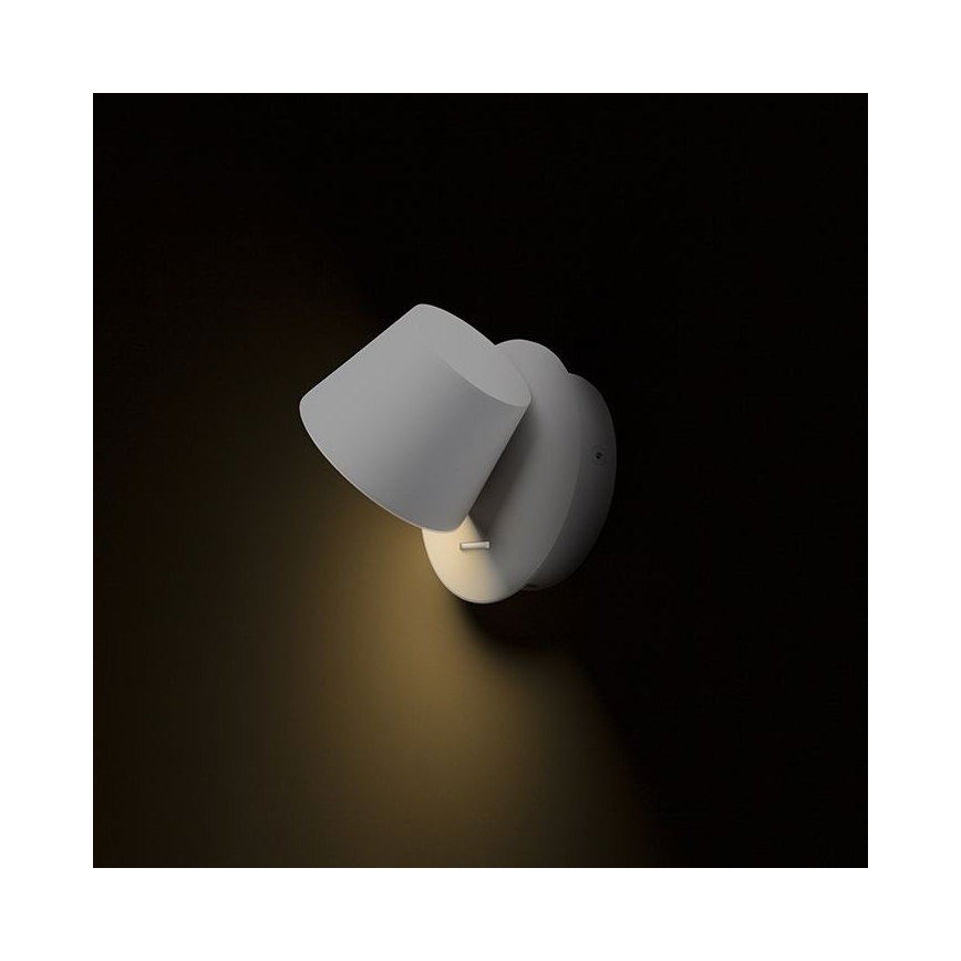 RED - Design Rendl - R12476 - LED Väggspotlight AMADEUS LED/6W/230V vit