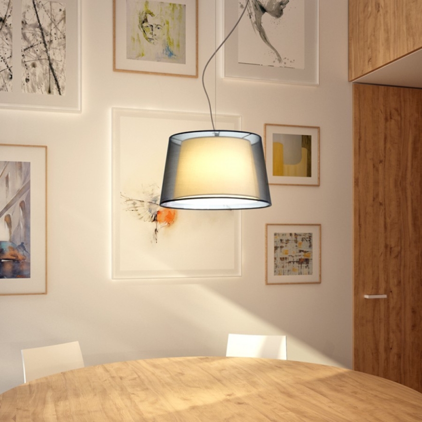 RED - Design Rendl - R12483 - Ljusskrona med upphängningsrem  ESPLANADE 1xE27/42W/230V