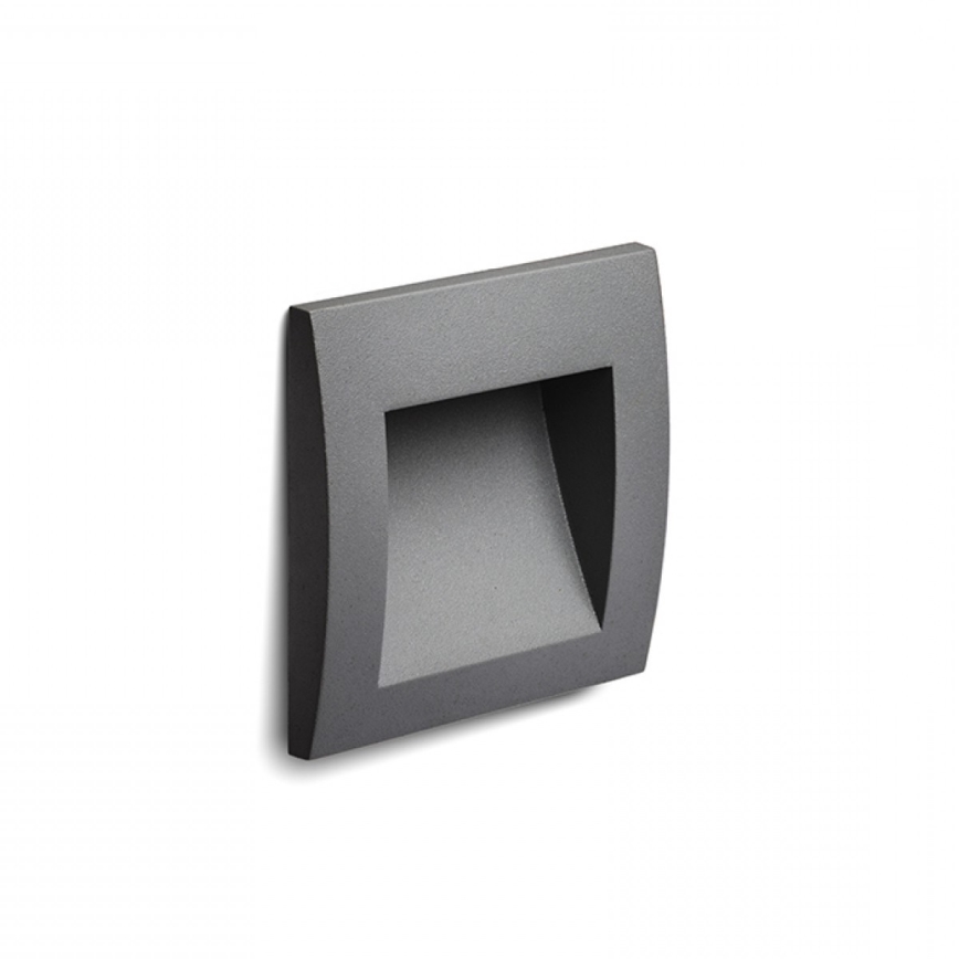 RED - Design Rendl - R12534 - LED Utomhus inbyggd belysning GORDIQ LED/1,5W/230V IP65