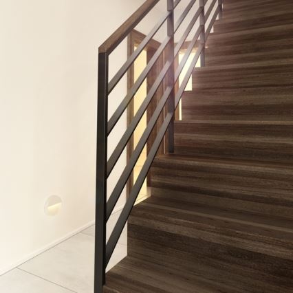 RED - Design Rendl - R12539 - Utomhus LED vägglampa  AQILA LED/6W/230V IP54