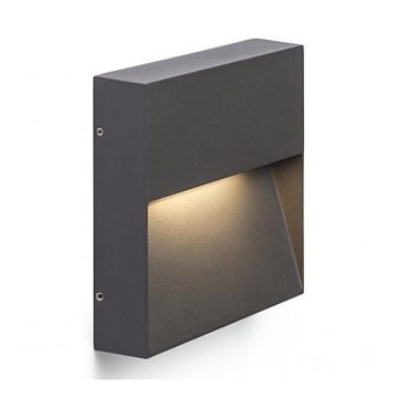 RED - Design Rendl - R12544 - Utomhus LED vägglampa  AQILA LED/6W/230V IP54