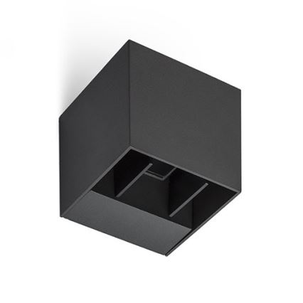 RED - Design Rendl - R12557 - Utomhus LED vägglampa  CARRE 2xLED/3W/230V IP54