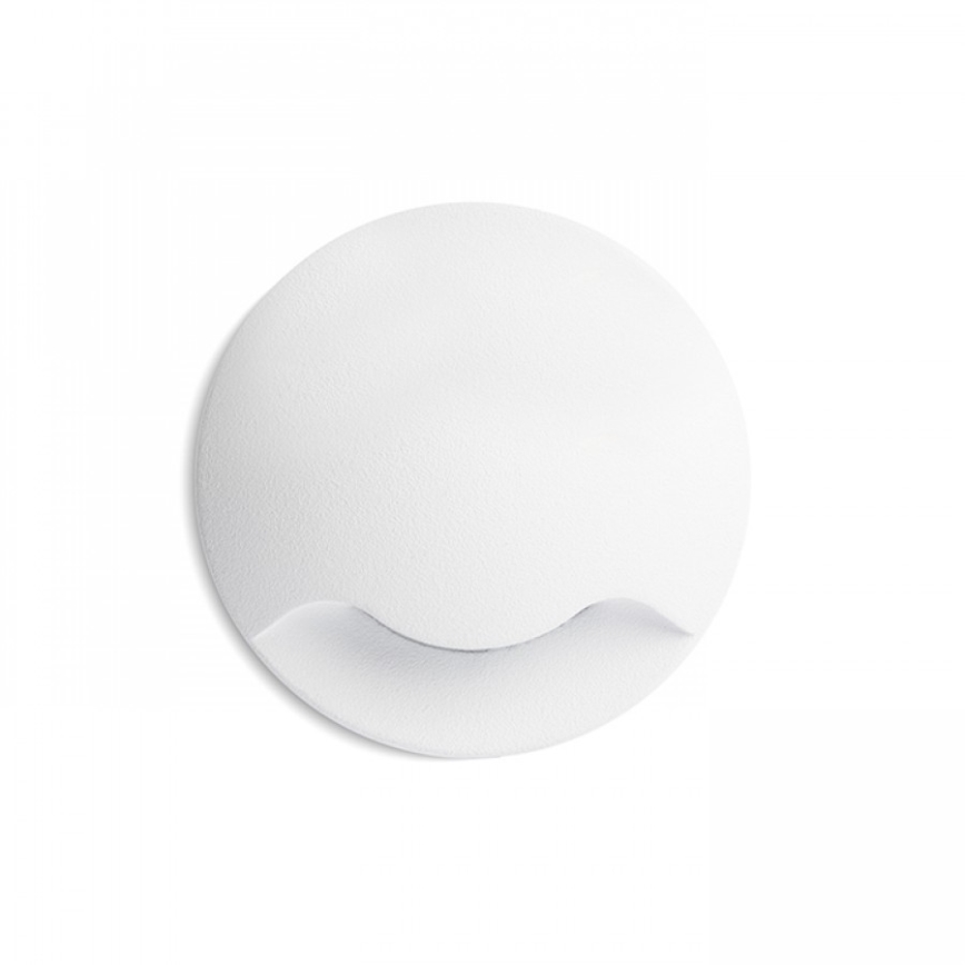 RED - Design Rendl - R12613 - LED Utomhus  vestavné lampa  KICK LED/1W/230V IP54