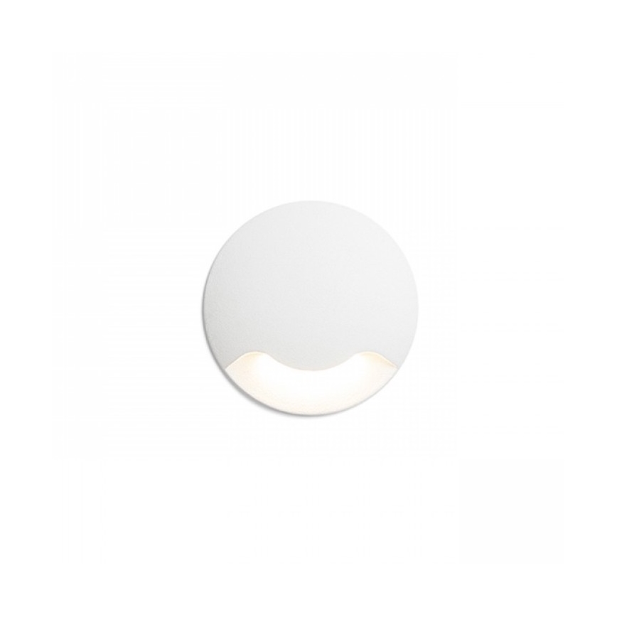 RED - Design Rendl - R12613 - LED Utomhus  vestavné lampa  KICK LED/1W/230V IP54