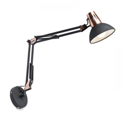 RED - Design Rendl - R12651 - Vägglampa  ANTE 1xE27/28W/230V svart 