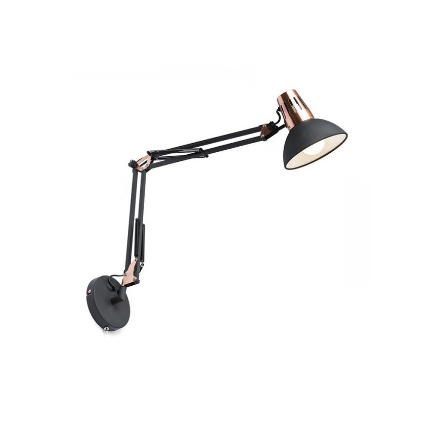 RED - Design Rendl - R12651 - Vägglampa  ANTE 1xE27/28W/230V svart 