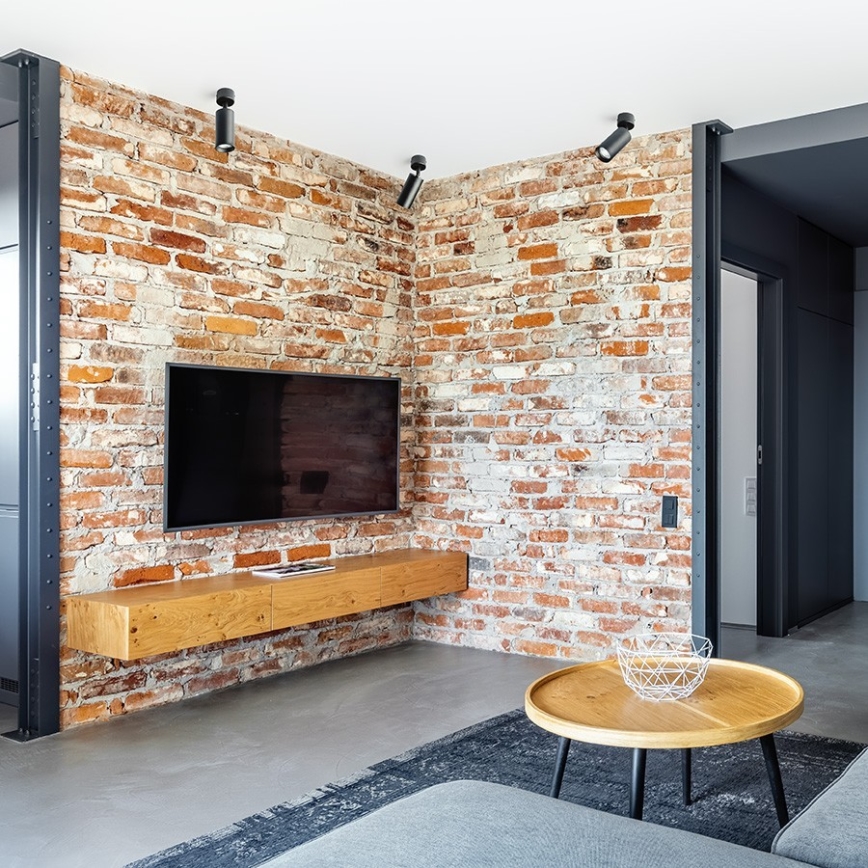 RED - Design Rendl - R13364 - Spotlight  BELENOS 1xGU10/9W/230V svart 