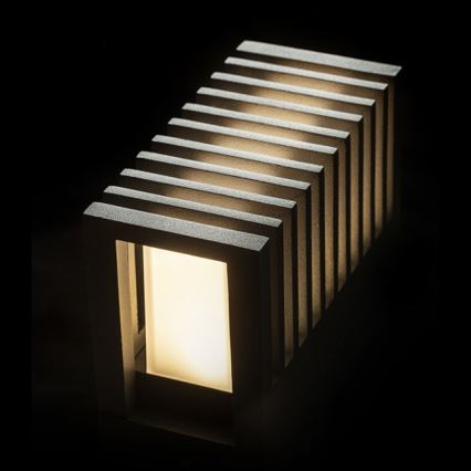 RED - Design Rendl - R13563 - Utomhus LED vägglampa  CLAIRE LED/6W/230V IP54