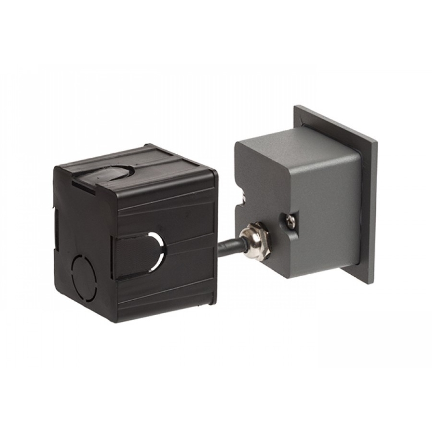 RED - Design Rendl - R12013 - LED Utomhus  vestavné lampa  TESS LED/3W/230V IP54 vit