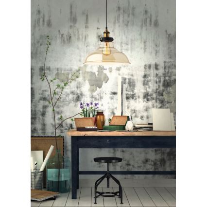 redo 01-1002 - Ljuskrona med snöre SAVILLE 1xE27/42W/230V