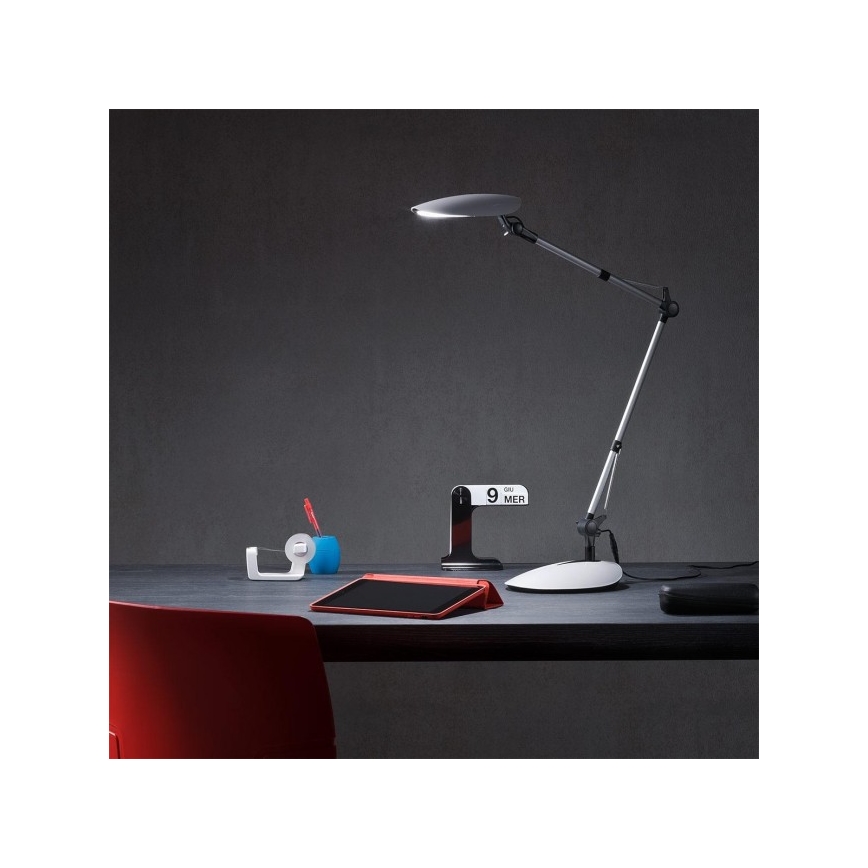 Redo 01-1036 - LED-skrivbordslampa KEPLER LED/6,5W/230V vit