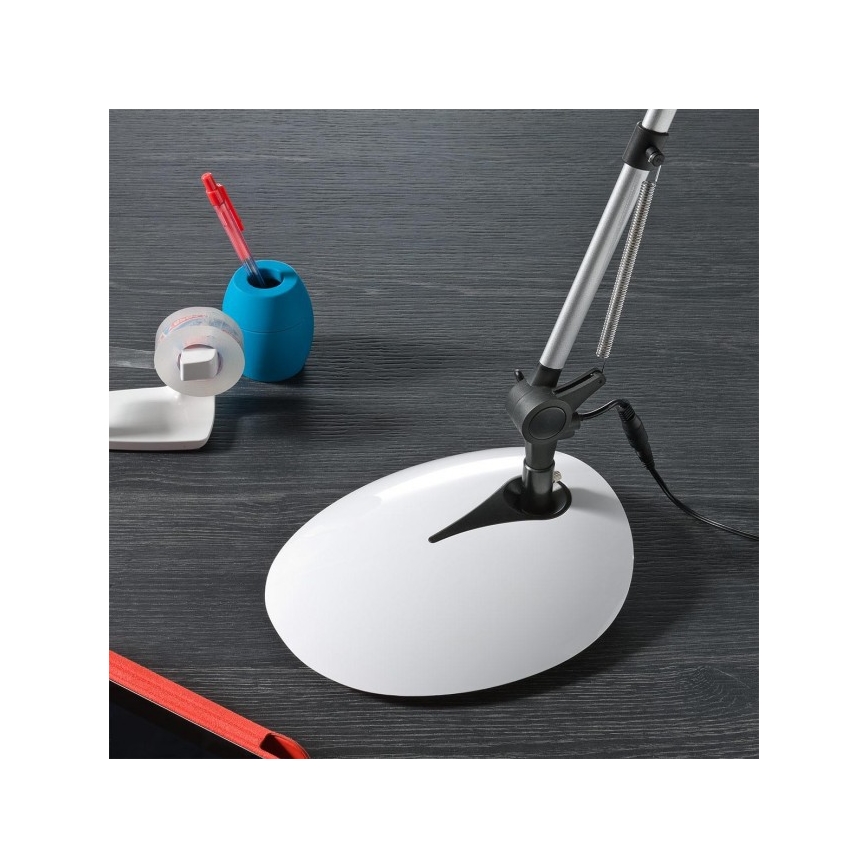 Redo 01-1036 - LED-skrivbordslampa KEPLER LED/6,5W/230V vit