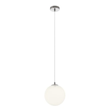 Redo 01-1064 - Ljuskrona med textilsladd OLA 1xE27/42W/230V diameter 20 cm