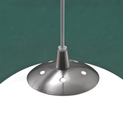 Redo 01-1066 - Ljuskrona med textilsladd OLA 2xE27/42W/230V diameter 40 cm