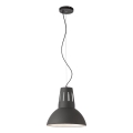 Redo 01-1281 - Pendel med sladd PEEP 1xE27/42W/230V Ø 34,5 cm svart