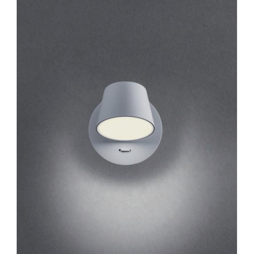 redo 01-1738 - LED Väggbelysning SHAKER LED/6W/230V vit