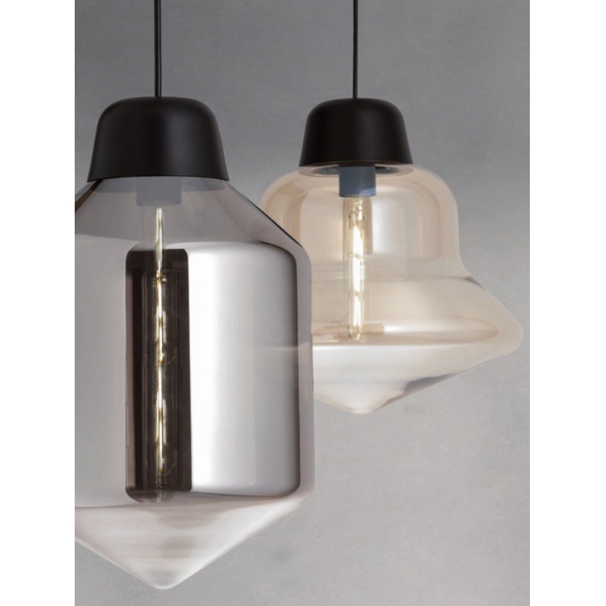 Redo 01-1770 - Hänglampa med kabel AMNO 1xE27/42W/230V Ø 33 cm beige