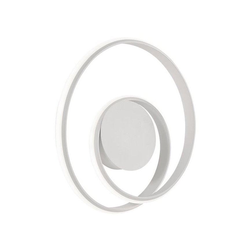 Redo 01-1789 - Dimbar LED-vägglampa TORSION LED/27W/230V Ø 40 cm vit