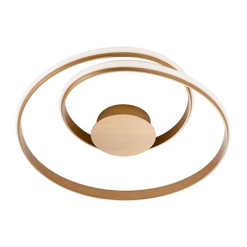 Redo 01-1792 - LED dimbar taklampa TORSION LED/30W/230V Ø 55 cm brons