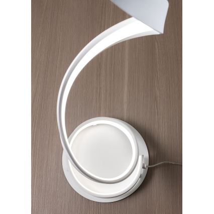 Redo 01-1797 - Dimbar LED-golvlampa TORSION LED/24W/230V vit