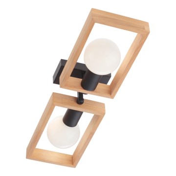 Redo 01-1968 - Taklampa TIMBER 2xE27/42W/230V bok