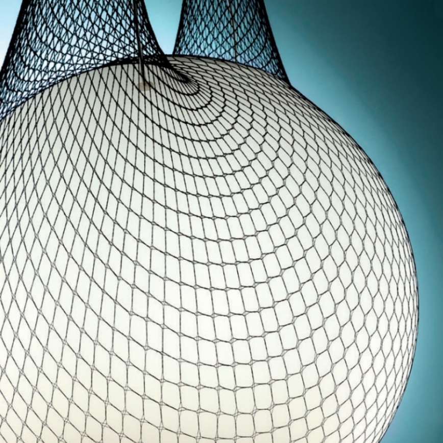 Redo 01-1972 - LED-pendellampa på kabel ALLURIA 1xE27/5W/230V Ø 25 cm