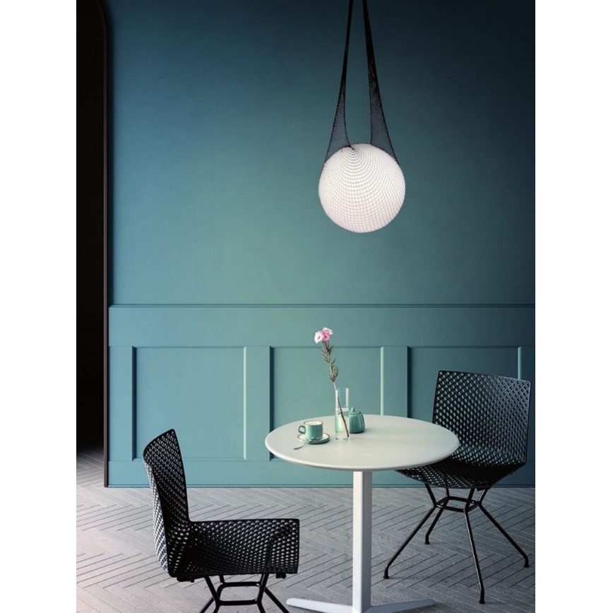 Redo 01-1974 - LED-pendel på vajer ALLURIA 1xE27/10W/230V Ø 40 cm