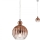 Redo 01-2064 - Takpendel på sladd PLUMEN 1xE14/42W/230V Ø 15 cm koppar