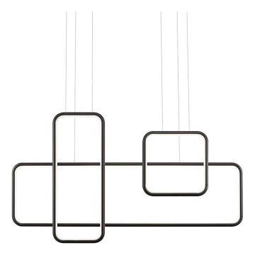 Redo 01-2100 - LED-dimmbar hänglampa på vajer THAI LED/86W/230V svart